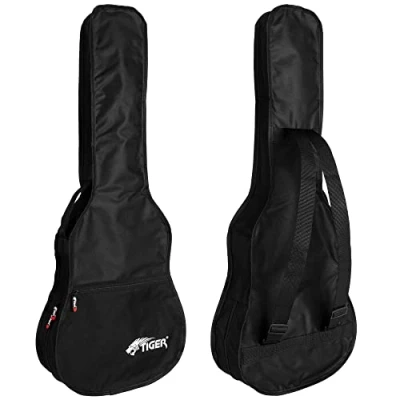 Imagen de Tiger GGB7 KCL Bolsa de guitarra, Negro, 1/2