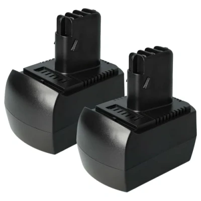 Imagen de vhbw 2X NiMH batería 1500mAh (12V) para Herramienta eléctrica Metabo BS 12 SP, BSZ 12, Impuls, Premium, BZ SSP ULA9.6 18