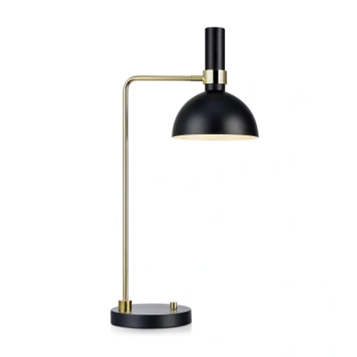 Imagen de Markslöjd Lámpara de mesa atenuable Larry, latón negro
