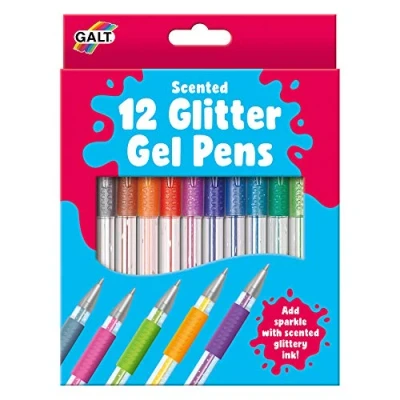 Imagen de Galt Toys, 12 Glitter Gel Pens, Pen Set, Ages 6 Years Plus