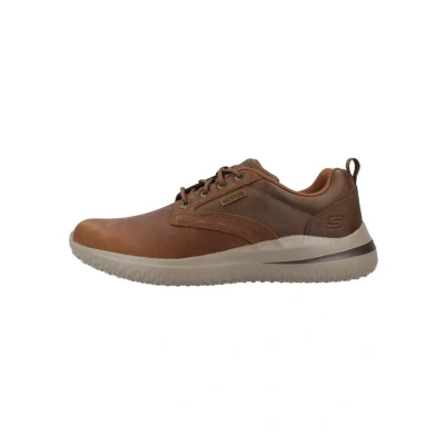 Imagen de Skechers USA Men&#039;s Delson 3.0 Glavine, Zapatillas Hombre, Brown, 46.5 EU