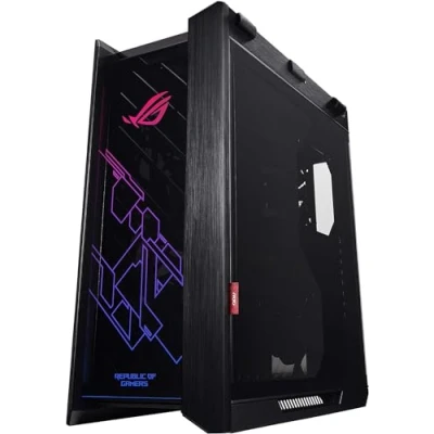 Imagen de ASUS ROG Strix Helios Caja de Ordenador (semitorre, Ventana acrílica, Ventilador LED, ATX, 8 Slots expansión, hasta Ventiladores, USB 3.0, Audio HD+micrófono)