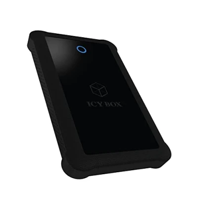Imagen de Icy Box Caja De Unidades Ib 233u3 b, Negroenfriamiento Aire