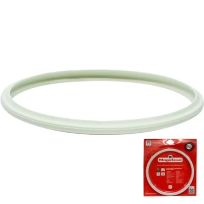 Imagen de Anakel Home Repuesto Junta de Olla 09REMEJUSII Compatible con Express Magefesa para Modelos Fabricados hasta 2012 Goma Olla, Silicona, Blanco, Ø22cm