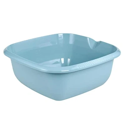 Imagen de keeeper Barreño universal con pico de vertido, Cuadrado, 13 L, 38 x cm, Björk, Azul Nordic