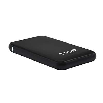 Imagen de CAJA HDD TOOQ TQE 2528B 2.5&#039;&#039; SATA USB3.1 9,5MM NEGRA