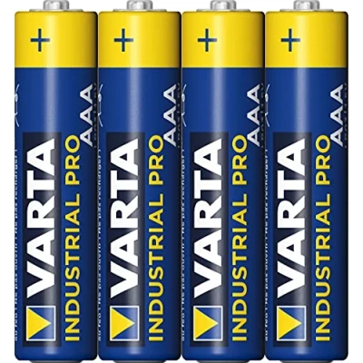 Imagen de Varta Pila alcalina LR03 AAA, Azul/Amarillo