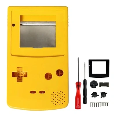 Imagen de OSTENT Reemplazo de Cubierta Carcasa Completa Compatible para Consola Color Nintendo GBC Gameboy Amarillo