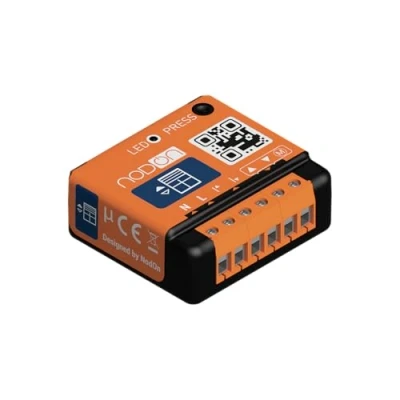Imagen de NodOn SIN 2 RS 01 Enocean Módulo de persiana enrollable, color naranja