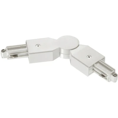 Imagen de Nordlux Conector flexible de esquina blanco para riel Link
