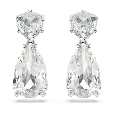 Imagen de Swarovski Mesmera Pierced Earrings DROP Pendientes, Mujer, Talla: One Size, White
