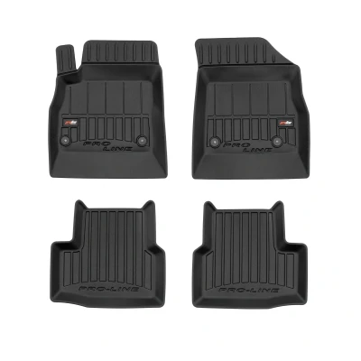 Imagen de FROGUM 3D407022 Juego de alfombrillas suelo Caucho delante y detrás 4 negro Adaptado OPEL: Astra K Hatchback