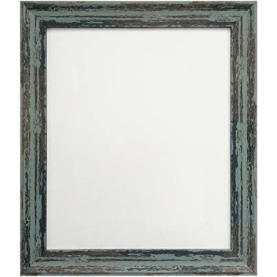 Imagen de FRAMES BY POST Marco de Fotos Envejecido, plástico, Azul, 50 x 70 cm