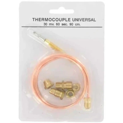 Imagen de Recamania Kit Universal termopar Gas 900 mm con Accesorios