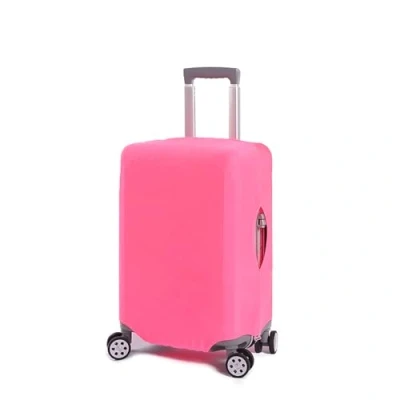 Imagen de Zundo Cubierta para Equipaje, Protectora Lavable Maleta Protector elástico con Spandex de Viaje Se Adapta a Equipaje (Rosa,M:22 24Pulgadas)