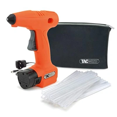 Imagen de Tacwise 1560 H12 7 Pistola de Silicona Caliente a Batería 12V con 30 Barras Pegamento y Funda Neopreno
