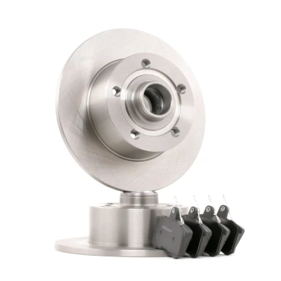 Imagen de MAPCO 47862 Kit de discos y pastillas freno Eje trasero macizo excl. contacto avisador desgaste AUDI: A4 B5 Berlina