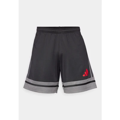 Imagen de adidas Performance Squadra Pantalón corto de deporte, Hombre, Talla: Medium, Black/team grey four/pure ruby