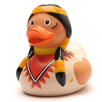 Imagen de Boutique Duck Indianerin Canard de bain L : 8,5 cm