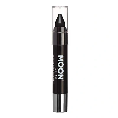 Imagen de Moon Glow Crayón corporal en barra de pintura UV neón para rostro y cuerpo Negro 1 Unidad (Paquete 1)
