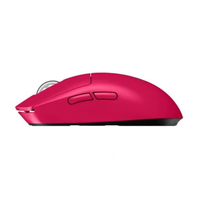 Imagen de Logitech G PRO X SUPERLIGHT 2 LIGHTSPEED Ratón inalámbrico Gaming, Europa del Este Envases, 8K, ligero, 60g, HERO 2, 888 IPS, 44K DPI, 5 botones programables, USB C, PC/Mac Rosa