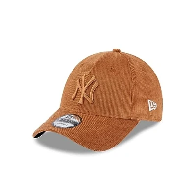 Imagen de New Era verstellbar Fankappe Cord York Yankees MLB Braun 9Forty One Size