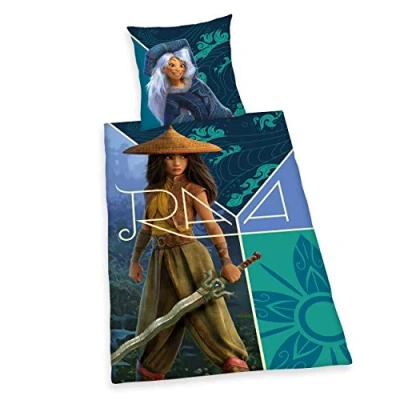Imagen de Herding Juego de Ropa Cama, algodón, Azul, 135 x 200 cm