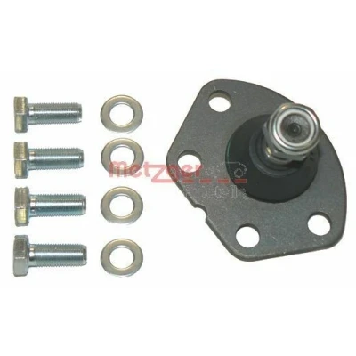 Imagen de METZGER 57015818 Rótula de suspensión Eje delantero, derecha, izquierda, debajo con material montaje añadido KIT + 18