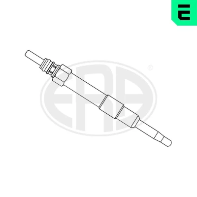 Imagen de ERA 886005 Bujía de precalentamiento 11V M10X1 OPEL: Zafira B, Astra H Hatchback, Vectra C Berlina, FIAT: Stilo Doblo I Cargo