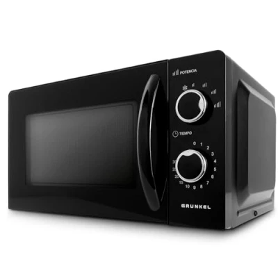 Imagen de Grunkel Microondas de 20 litros y 700W potencia con 5 6 niveles temporizador 60minutos (Sin Grill negro)