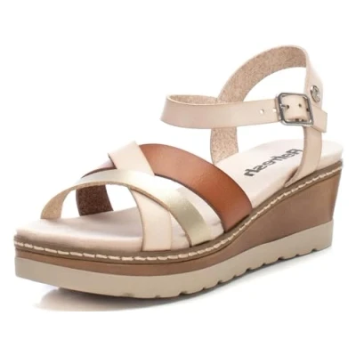 Imagen de Refresh Sandalias con plataforma, Mujer, Talla: 39, Beige Zapatos