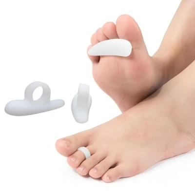Imagen de 4 separadores de Dedos Gel Silicona, Almohadillas en Martillo, corrección para juanetes