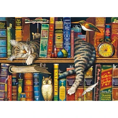 Imagen de Schmidt Spiele Puzzle 59991 Charles Wysocki, Frederick, el literato, puzle de 1000 Piezas, Multicolor, Talla única (CSG59991)