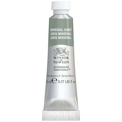 Imagen de W&amp;N Acuarela Profesional Colección Revival, tubo de 5 ml Gris Mineral
