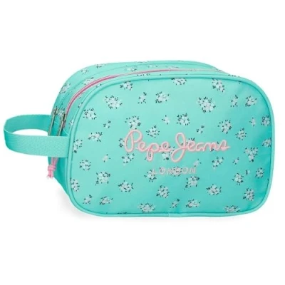Imagen de Pepe Jeans Nora Nececer Adaptable Azul 26x16x10 cms Poliéster by Joumma Bags
