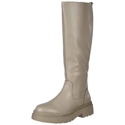 Imagen de TOM TAILOR 4294003, Botas a la Altura de Rodilla Mujer, Ice, 38 EU