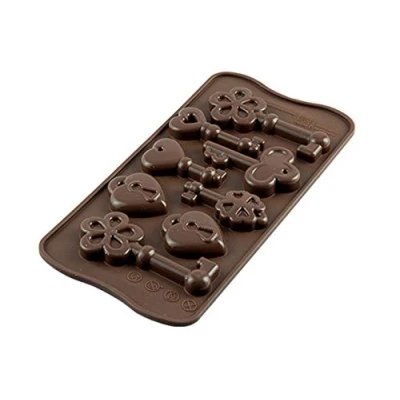 Imagen de SILIKOMART SCG33 Choco Keys Molde de Silicona 34X84 H 14 MM