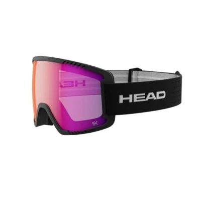 Imagen de HEAD Contex Pro 5K Gafas de esquí y snowboard unisex para adultos, color rojo negro, talla S