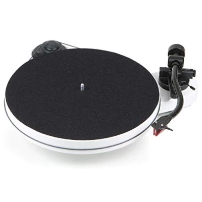 Imagen de Pro Ject RPM 1 Carbon Tocadiscos (Tocadiscos de tracción por Correa, Blanco, MDF, 33,45 RPM, 71 dB, 0,27%)