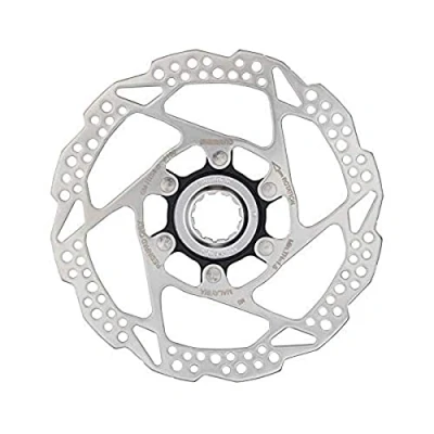 Imagen de SHIMANO Disco 180mm C.Lock Rt54 Solo Resina Ciclismo Unisex Adulto, Multicolor(Plateado/Negro)