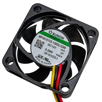 Imagen de Sunon 12 V CC, 0,48 W, 40 x 10 mm, 11,9 m3/h, 5800 U/min, MF40101V21000UG99