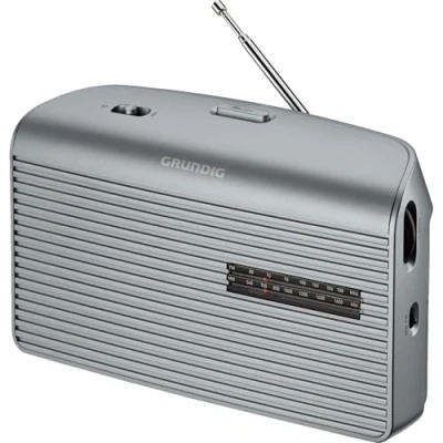 Imagen de Grundig Radio Music 60X G, recepción FM, 2 rangos de Ondas para Elegir Entre numerosos transmisores, Altavoces Calidad, Control Sonido Ajuste Individual, ventilación automática