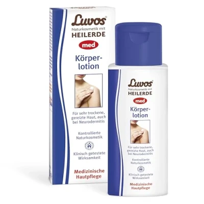 Imagen de Luvos Heilerde med Loción Corporal, 200 ml, cuidado médico de la piel para muy seca e irritada, cosmética natural