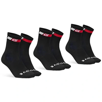 Imagen de Gripgrab Calcetines Ciclismo Classic Regular Cut Verano Cortos Altura 12cm Bicicleta Carretera MTB Pack de 3