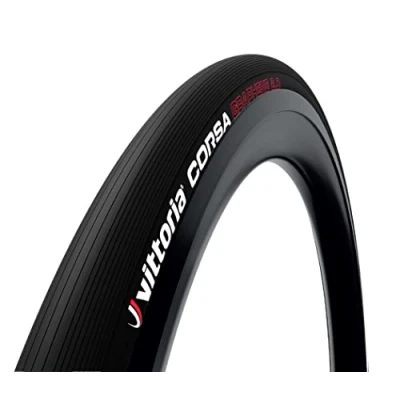 Imagen de VITTORIA Tub.Corsa 23 28 G2.0 Ruedas Ciclismo Unisex Adulto, Negro (Negro)