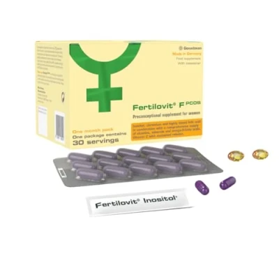 Imagen de Fertilovit F PCOS SOP vitaminas 30 días