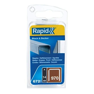 Imagen de Rapid 40109553 Grapa 970/14mm. G 0.67M Blíster, Plateado