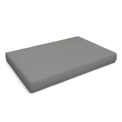 Imagen de POKAR Cojín Asiento Impermeable 120x80x12cm para Europalés/Europalet, Jardín o Terraza, Espuma Fría, Cómodo Sofá de Paletas DYI, sin Palés, Antracita