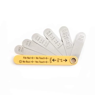 Imagen de MusicNomad MN601 Precision Nut Height Slotting Gauge Tool