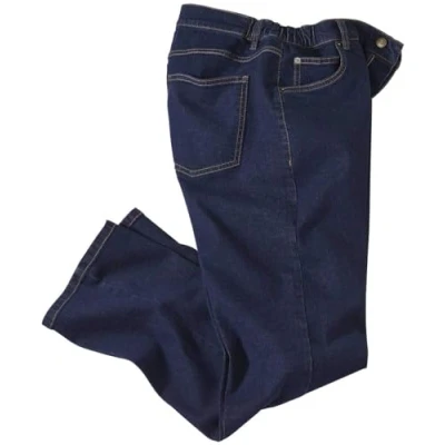 Imagen de ATLAS FOR MEN Vaqueros Hombre Regular Fit Semi Elasticated Stretch Corte Recto Pantalones Disponible en Tallas Grandes